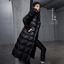 坦博尔 鹅绒羽绒服加厚连帽外套TD236890 黑色 160/84A