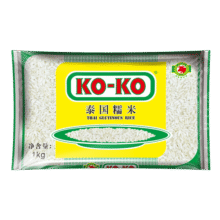 KO-KO泰国糯米 五谷杂粮 大米伴侣 长粒糯米1kg 粽子米2斤 端午节 团购 KO-KO泰国糯米 1kg*1袋 （2斤）13.7元 (券后省5)