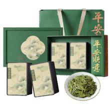 需试用、首购：去寻绿茶明前特级龙井250g2025新茶叶礼盒装春茶送礼品物送长辈99元(需领券、需首购)