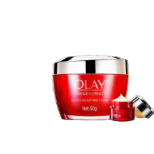 玉兰油（OLAY）大红瓶面霜女金纯塑颜霜抗皱紧致护肤品滋润淡纹补水保湿节日礼物 大红瓶面霜50g【买1享6】
