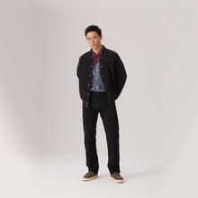 Levi's 李维斯 25年秋冬新款男士美式505标准直筒潮流休闲牛仔长裤 黑色