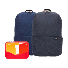 1号会员店次卡送 小米背包10L双肩包深蓝色/黑色+运费9.9元+运费