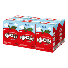 首购：Maeil每日 必口利 果汁饮料 苹果味200ml*6盒 韩国进口11.51元包邮（需试用）