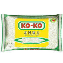 KO-KO(口口牌) 泰国进口 长粒糯米2斤11.29元包邮（需试用）
