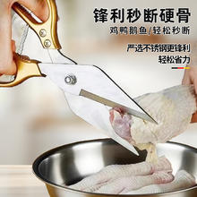东小厨作 SK8 大头鸡骨剪塑料款 不锈钢材质 鸡骨剪 黑色