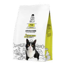 诚实一口 P40 猫干粮 鸡鱼口味 1.5kg*4袋 经典版
