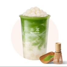 京东外卖：古茗 生椰抹茶麻薯(中) 中