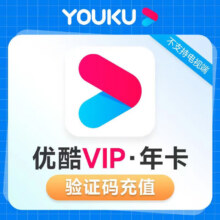 优酷 VIP 会员 年卡 12个月 黄金会员 优酷视频会员