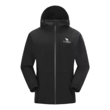 骆驼（CAMEL）女装三防冲锋衣外套女2024春秋新款防风防水连帽休闲户外外套208元(需领券、需首购)