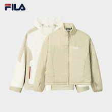 FILA 斐乐 商场同款 休闲舒适连帽外套 棉服两件套 F11W549914F