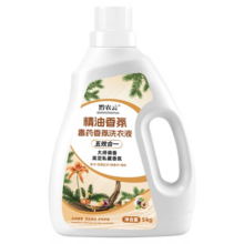 黔农云木质调果木香氛洗衣液香味持久柔顺留香深层去污洗护10斤