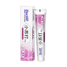 牙博士牙膏洁白牙齿减轻牙渍牙垢减少牙菌斑护牙龈牙周清新口气家庭套装 小苏打卓效亮白120g*1【体验装】 【精品推荐】