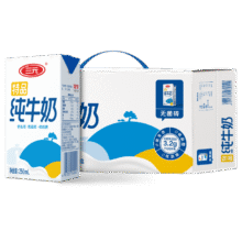 plus会员:三元 特品纯牛奶 250ml 24盒