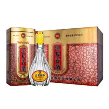 淘金币可用、今日必买：迎驾贡酒 YJGJ 四星贡 42度 浓香型白酒 450ml*6瓶 整箱装