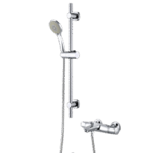 摩恩（MOEN）简易智能恒温滑杆花洒套装软连5档出水增压花洒手持91046EC套装1175元 (券后省0.98)