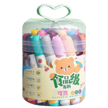 晨光(M&G)文具24色食品级儿童水彩笔防缩进锥型笔头绘画幼儿安全彩绘涂鸦生日礼物ACP901Z625元 (每满300减50,券后省0.9,月销1000+)