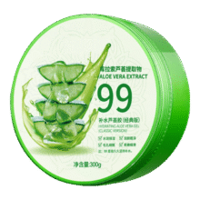 LIFUSHA  芦荟胶淡化痘印补水舒缓晒后修护面部男女可用保湿面膜芦荟凝胶 芦荟胶 300g ×1瓶3.99元(需领券、需凑单)