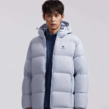 10点、骆驼男装秋冬黑色加厚保暖鸭绒249.3元+10元金币