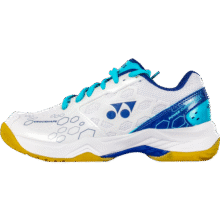 YONEX尤尼克斯羽毛球鞋男女同款 yy动力垫防滑耐磨稳定减震舒适透气 SHB101CR白蓝丨男女同款丨主推 36 (225mm)258元