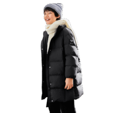 巴拉巴拉 男童羽绒服冬大童装长款外套儿童女童亲子三防159.0元