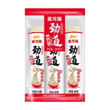 金龙鱼劲道拉面风味细面挂面900g*3汤面拌面方便速食早餐面条12.86元+2.09元淘金币(返超市卡3元)