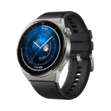 华为（HUAWEI）手表WATCH GT 3 Pro【咨询享优惠】运动智能ECG心电图心率体温血氧监测两周续航送男女士朋友礼物6 46mm活力款-黑色氟橡胶表【皮表带+贴膜】 好礼十选一