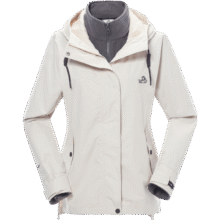 伯希和 山行 冲锋衣女款三合一可拆卸防风保暖登山服户外防水外套440元(超V价)