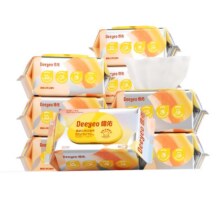 德佑婴儿湿巾纸新生手口专用屁宝宝幼儿童湿纸巾家用实惠装大包22.59元