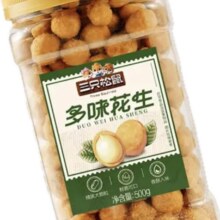 三只松鼠 罐装多味花生 500g*1罐
