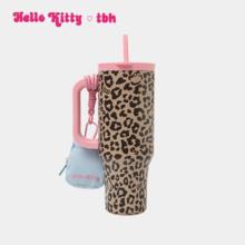 野兽派 Hello Kitty巨无霸保温吸管杯 经典豹纹 (含mini收纳包挂件) 1200ml227.35元