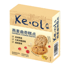 KE·OLA燕麦曲奇饼干300g