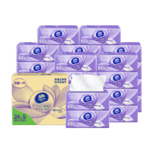 维达抽纸 棉韧立体美 3层 90抽*24包＊3件68.7元包邮（合22.9元/件)