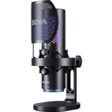 BOYA 博雅 K5 悬臂版 USB 有线无线双模麦克风 电脑手机直播K歌录音话筒