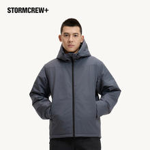 保暖服饰：影视飓风 media storm STORMCREW 【暖过羽绒服】男女同款 3M新雪丽连帽棉服