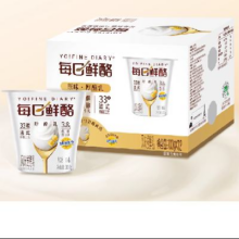 天降礼金、88VIP：每日鲜酪 原味厚酪乳 100g*12杯 礼盒装20.68元包邮(需领券)