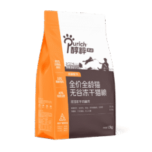 醇粹 黑标全价无谷猫粮 冻干 成猫幼猫粮 4.5kg（1.5kg×3）