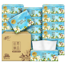 再降价、88VIP：清风抽纸花萃丝柔4层加厚餐巾纸面巾纸巾整箱实惠80抽×18包16.83元+3.89元淘金币(需领券、需福利礼金)