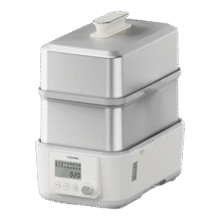 东芝（TOSHIBA）【国家补贴】芝味蒸电蒸锅家用双层大容量蒸汽锅全自动婴儿适用炖蒸煮一体多功能锅  ES-20MSTC