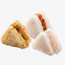 膳阶 三角饭团100g*9个（咖喱鸡肉/三文鱼/奥尔良）14.38元包邮（需试用）