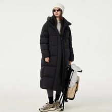 坦博尔 高充绒297g 连帽加厚云朵泡芙长款羽绒服 断码清仓券后597.32元