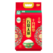 PLUS会员：十月稻田 2025年新米 绿色食品 五常大米 10斤（香米 东北大米 5公斤）