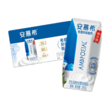 伊利安慕希原味酸奶205g*10盒/箱  常温酸奶营养早餐 205g*10盒/箱
