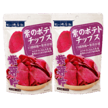 临期：廿一研食社 紫薯片 138g*2袋（25/12/23）