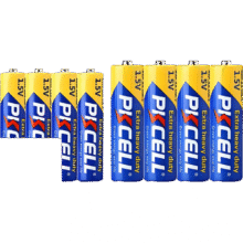 比苛电池PkceII碳性普通干电池   7号10粒碳性电池【10粒装】0.5元