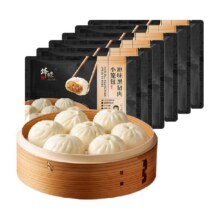 锋味派 黑猪肉小笼包200g0.74元