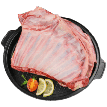 再降价:鲜京采澳洲精选原切羊肋排（偏瘦） 2斤/袋 草饲羊肉 京东自有品牌89.8元(需领券，合44.9元/件)