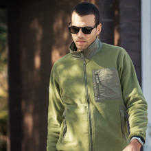 AKCLUB 新复古回潮 轻便简约摇粒绒立领夹克男休闲外套317.6元