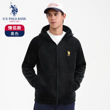 U.S. POLO ASSN. 美国马球协会 保罗开衫卫衣 黑色 2XL券后99.1元