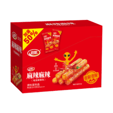 再降价、需凑单：卫龙 麻辣辣条小麻小辣 480g 独立小包装5.16元包邮