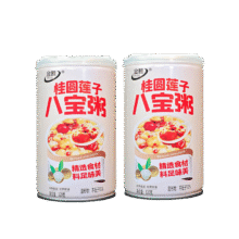双11：八宝粥 桂圆莲子 320g*2罐